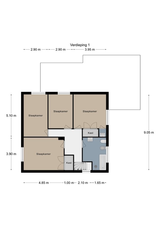 mediumsize floorplan