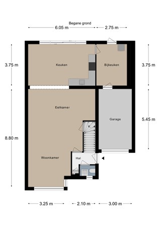 Floorplan - Schoolstraat 21, 6285 BB Epen