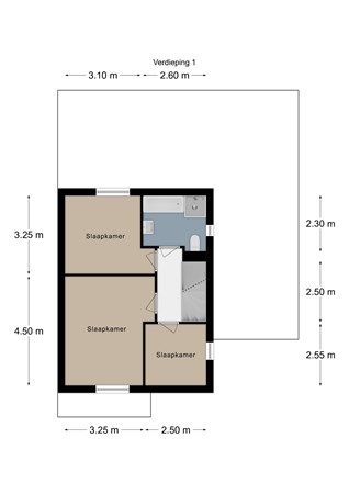 Floorplan - Schoolstraat 21, 6285 BB Epen