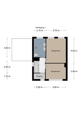 Floorplan - Sint Dyonisiusweg 8, 6286 CC Wittem