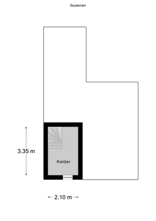 Floorplan - Prins Bernhardstraat 21, 6271 CG Gulpen