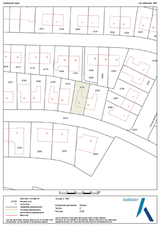 Floorplan - Prins Bernhardstraat 21, 6271 CG Gulpen