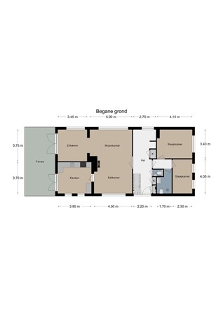 Floorplan - Oude Akerweg 87, 6271 NC Gulpen