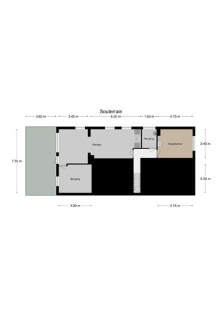 Floorplan - Oude Akerweg 87, 6271 NC Gulpen