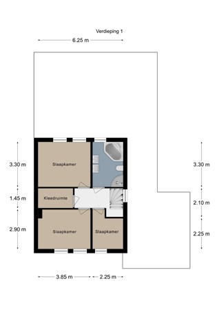 Floorplan - Schweibergerweg 39, 6281 NE Mechelen