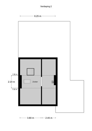 Floorplan - Schweibergerweg 39, 6281 NE Mechelen