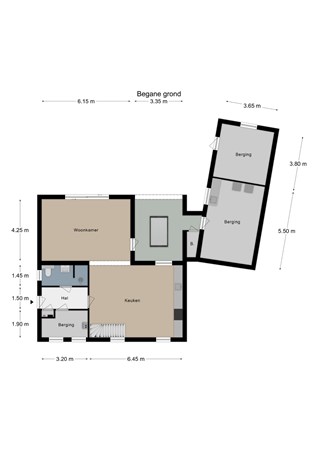 Floorplan - Wilhelminastraat 18B, 6285 AV Epen