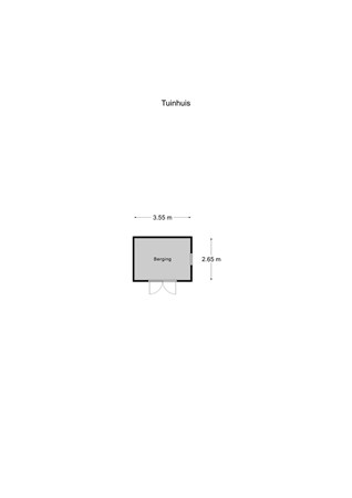 Floorplan - Wilhelminastraat 18B, 6285 AV Epen