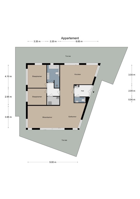 mediumsize floorplan