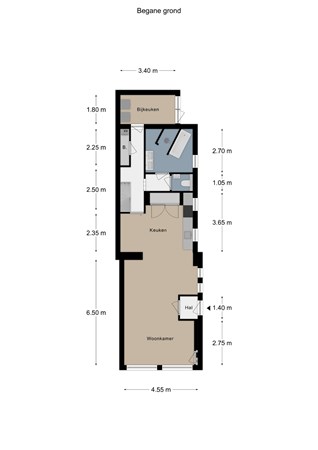 Floorplan - Marchierstraat 32, 6321 AL Wijlre