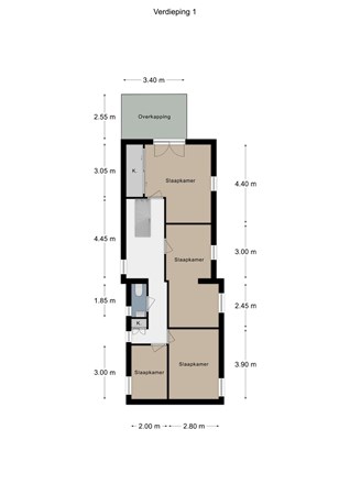 Floorplan - Marchierstraat 32, 6321 AL Wijlre