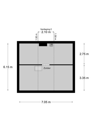 Floorplan - Dr. Poelsstraat 17, 6287 AW Eys