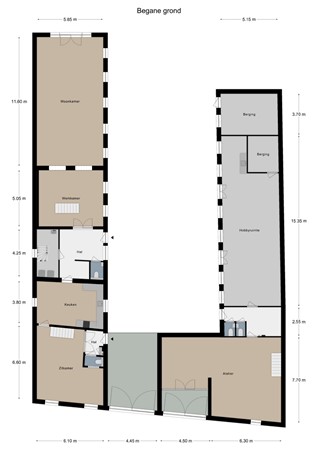 Floorplan - Ransdalerstraat 37, 6311 AW Ransdaal