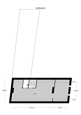 Floorplan - Rodestraat 29, 6286 AV Wittem