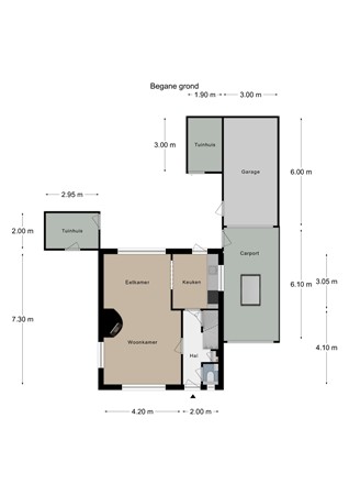 Floorplan - Hoebigerweg 37, 6287 AS Eys
