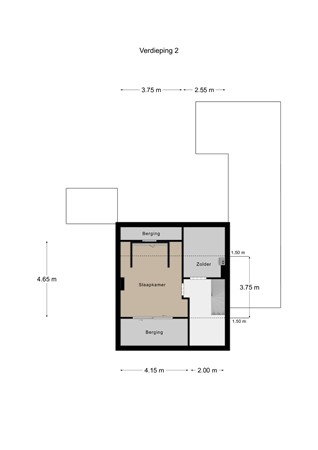 Floorplan - Hoebigerweg 37, 6287 AS Eys