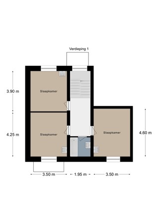 Floorplan - Prof. Cobbenhagenstraat 5, 6271 BM Gulpen