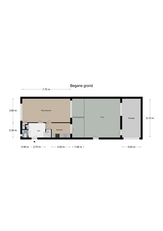 Floorplan - Van Thimusstraat 3, 6295 AA Lemiers
