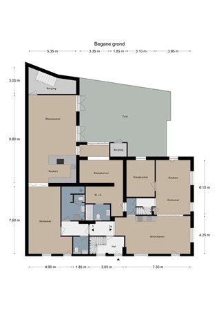 Floorplan - Elkenraderweg 3, 6321 BK Wijlre