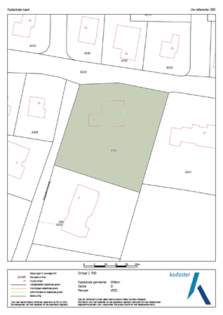Floorplan - Witsebornsweg 1, 6285 AZ Epen