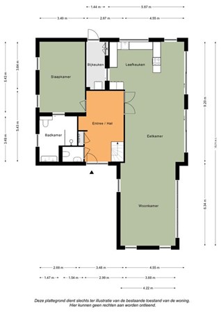 Floorplan - Witsebornsweg 1, 6285 AZ Epen