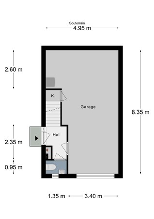 Floorplan - Dokter Schepelstraat 12, 6271 GE Gulpen