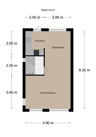 Floorplan - Dokter Schepelstraat 12, 6271 GE Gulpen