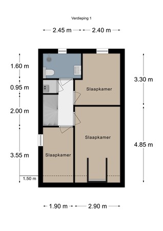 Floorplan - Dokter Schepelstraat 12, 6271 GE Gulpen