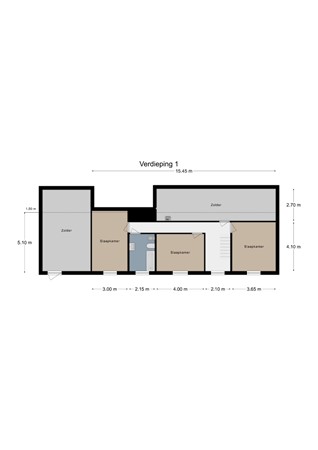 Floorplan - Schweibergerweg 78, 6281 NJ Mechelen