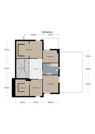Floorplan - Kerkdelstraat 26, 6277 NK Slenaken