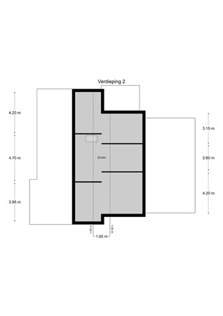 Floorplan - Kerkdelstraat 26, 6277 NK Slenaken