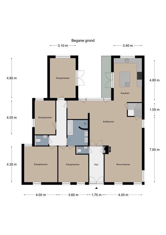 mediumsize floorplan