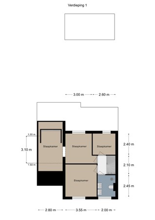 Floorplan - Benedictijnenstraat 12, 6294 BE Vijlen