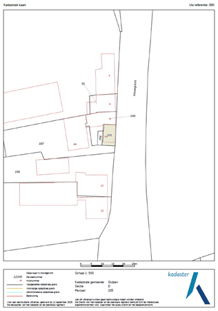 Floorplan - Kiewegracht 8A, 6271 BN Gulpen