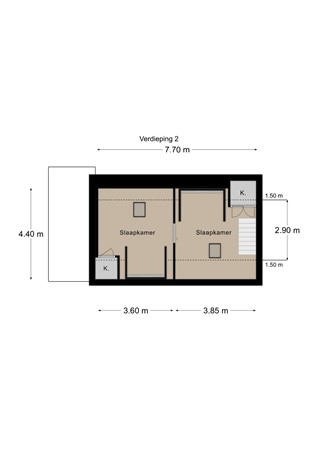 Floorplan - Kiewegracht 8A, 6271 BN Gulpen