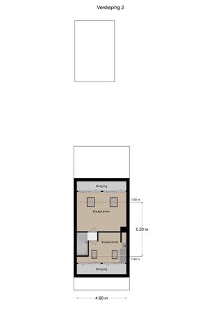 Floorplan - Burgemeester Van Laarstraat 13, 6321 CT Wijlre