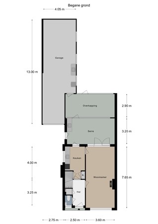 Floorplan - Koningin Julianastraat 28, 6271 CC Gulpen