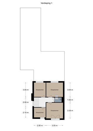 Floorplan - Koningin Julianastraat 28, 6271 CC Gulpen