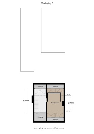 Floorplan - Koningin Julianastraat 28, 6271 CC Gulpen