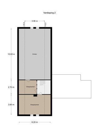 Floorplan - Commandeurstraat 26, 6281 AM Mechelen