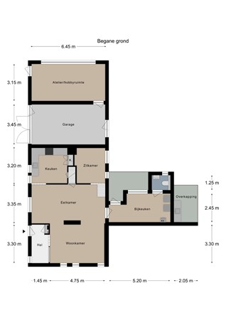 Floorplan - Commandeurstraat 26, 6281 AM Mechelen