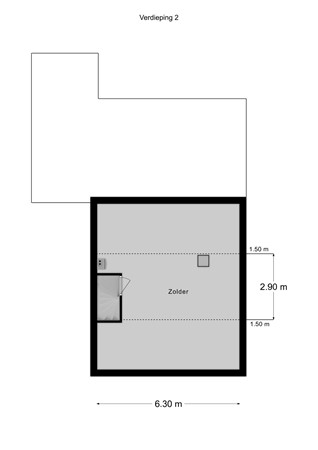 Floorplan - Krekelstraat 9, 6285 AR Epen