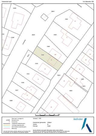 Floorplan - Vossenstraat 15, 6286 BW Wittem