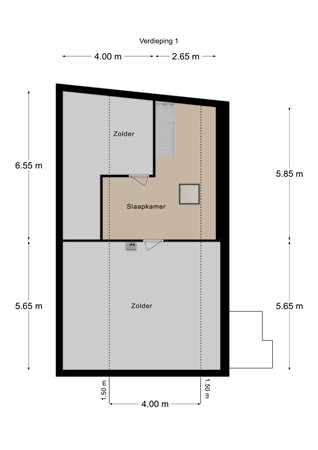 Floorplan - Hilleshagerweg 19a, 6294 AP Vijlen
