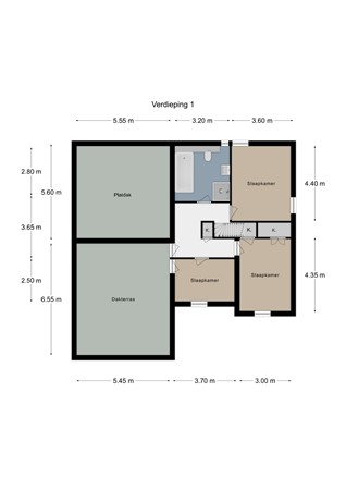 Floorplan - Zes Bundersveld 8, 6271 BT Gulpen