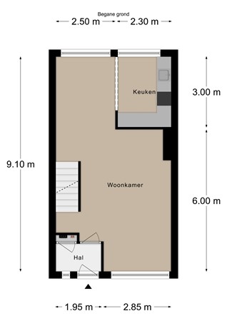 Floorplan - Dr. Ackensweg 38, 6271 BS Gulpen