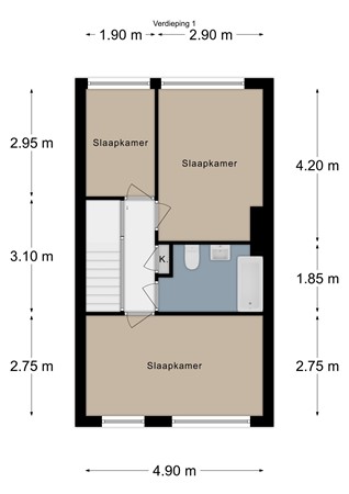 Floorplan - Dr. Ackensweg 38, 6271 BS Gulpen