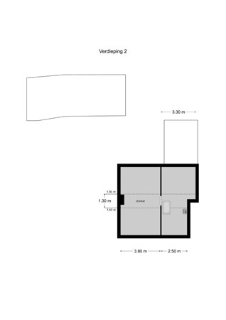 Floorplan - Pastoor Oberieweg 22, 6285 AL Epen