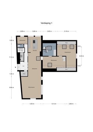 Floorplan - Gemmenicherweg 65, 6291 BS Vaals