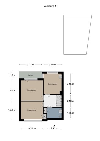 Floorplan - Strucht 54, 6305 AH Schin op Geul